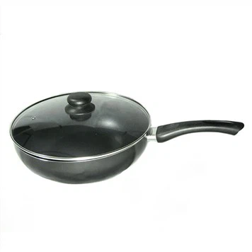 Aliminyom Wok ak kouveti